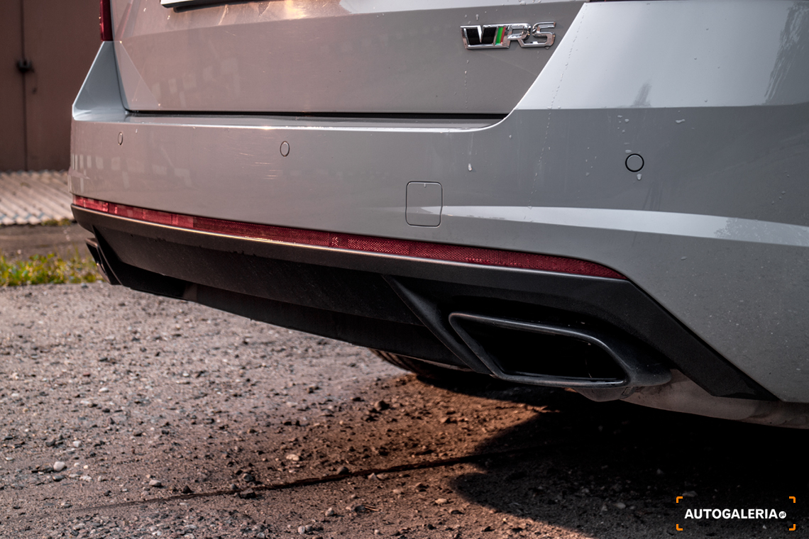 Octavia RS wydech