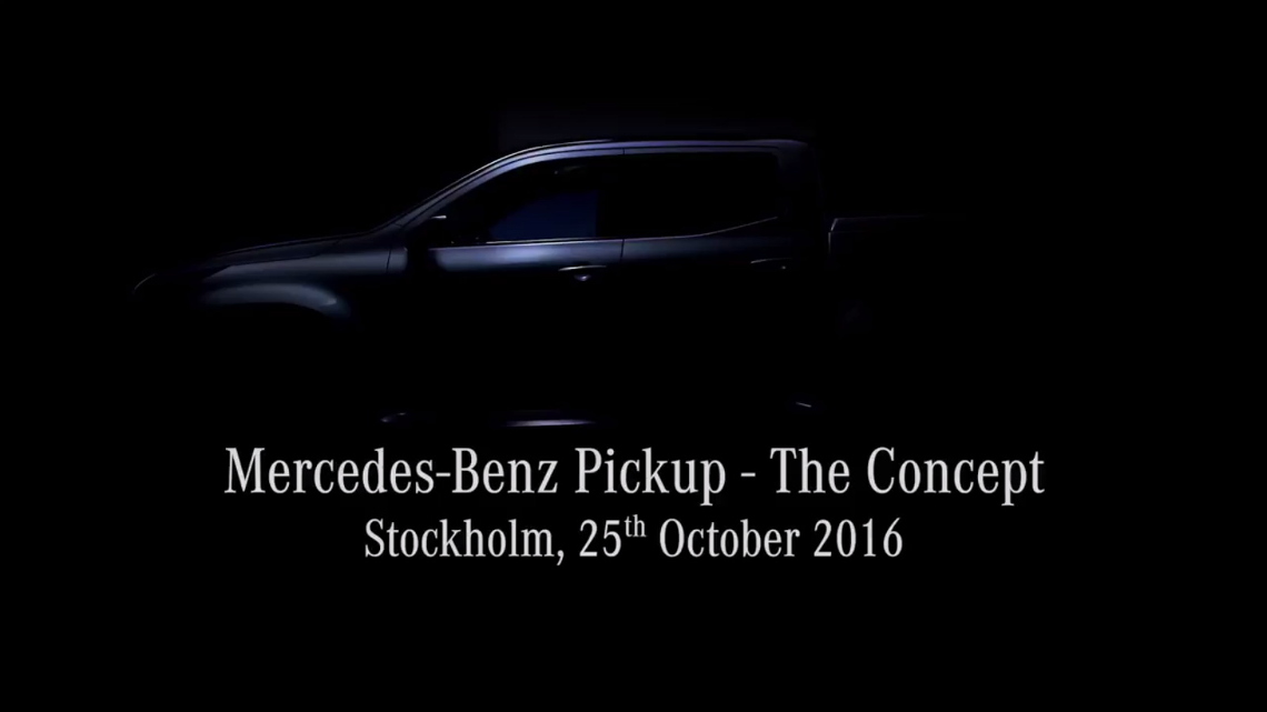 Koncepcyjny pickup Mercedesa czeka na premierę