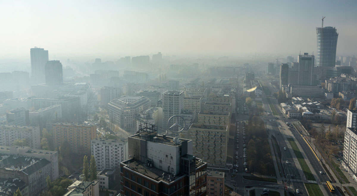 Smog w Warszawie | fot. flickr.com/radekkolakowski