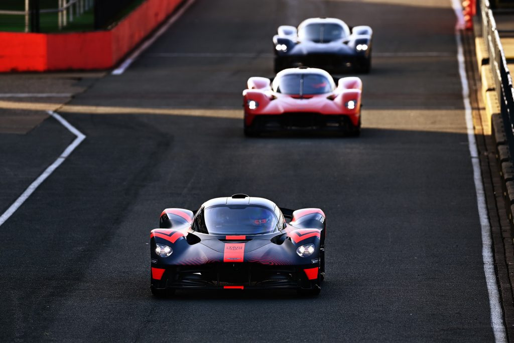 Aston Martin Valkyrie awaria