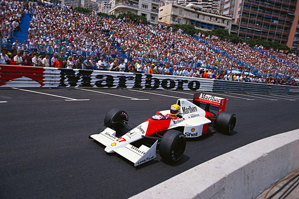 GP Monako Ayrton Senna