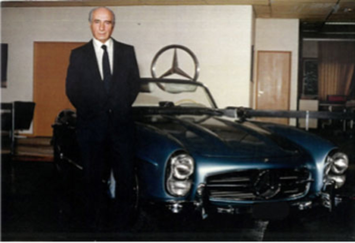 Juan Manuel Fangio Mercedes 300SL