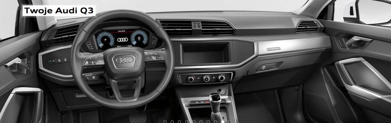 Audi Q3 no multimedia
