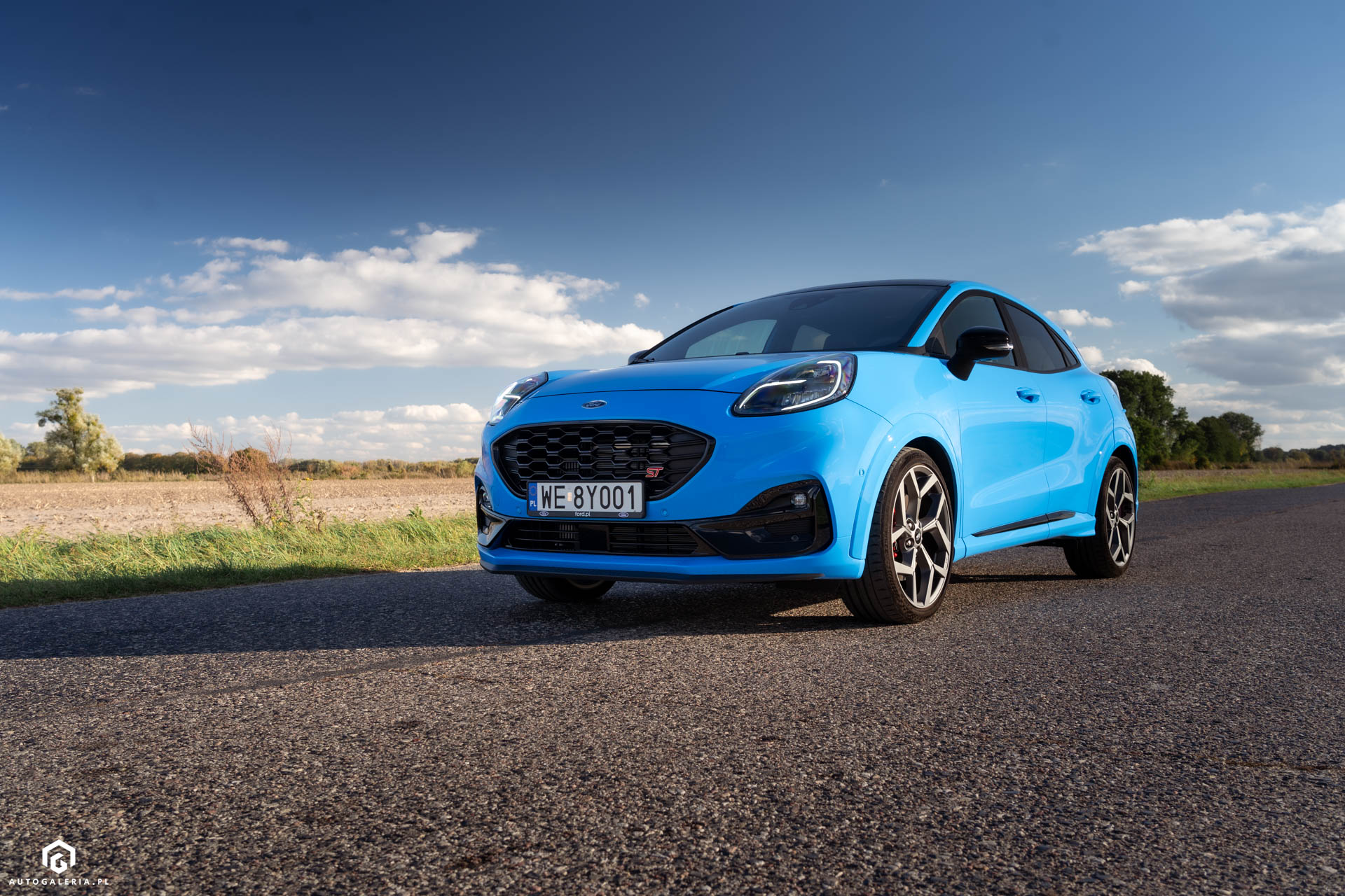 Ford Puma ST Azure Blue