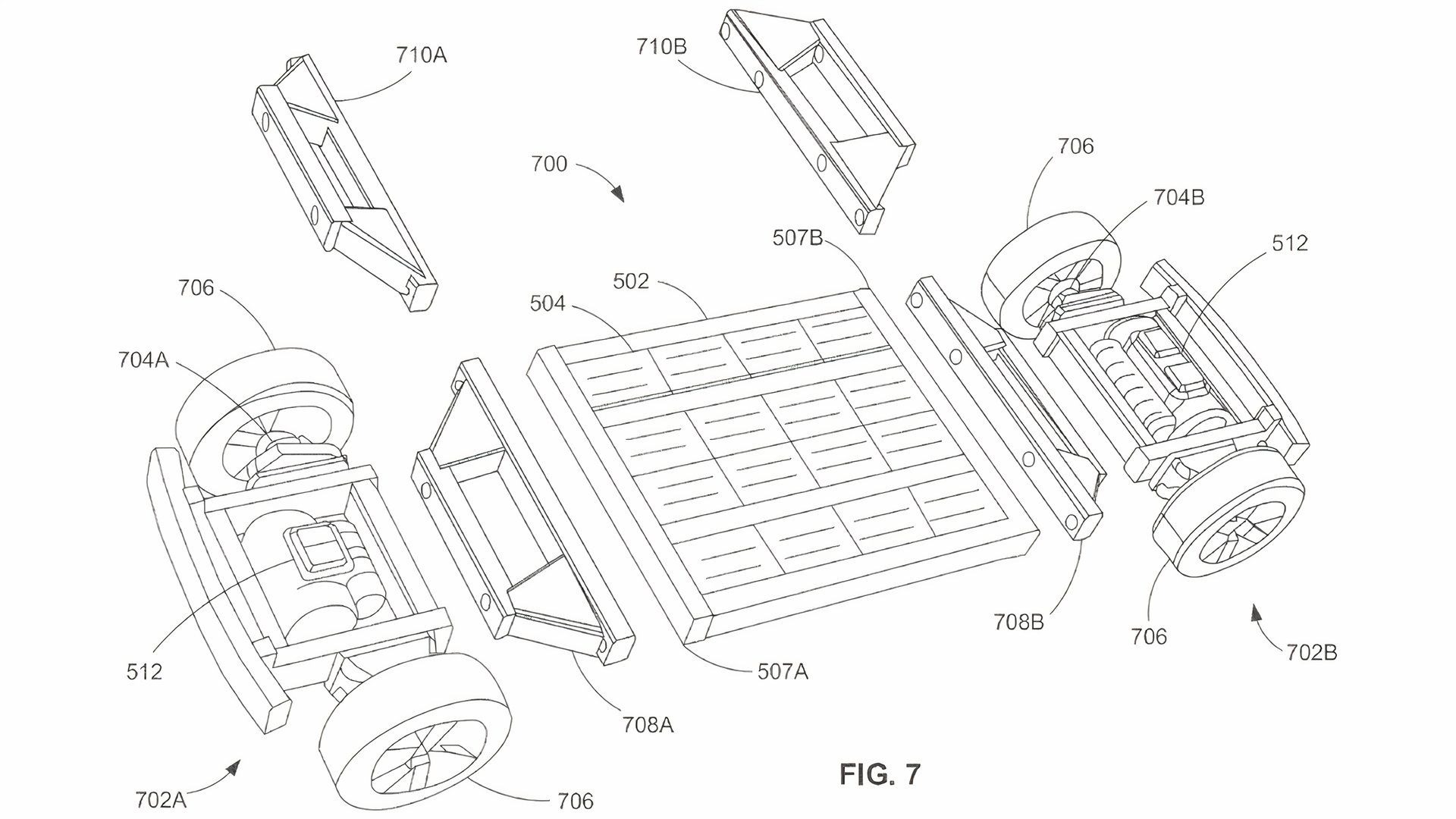 Ford platforma patent