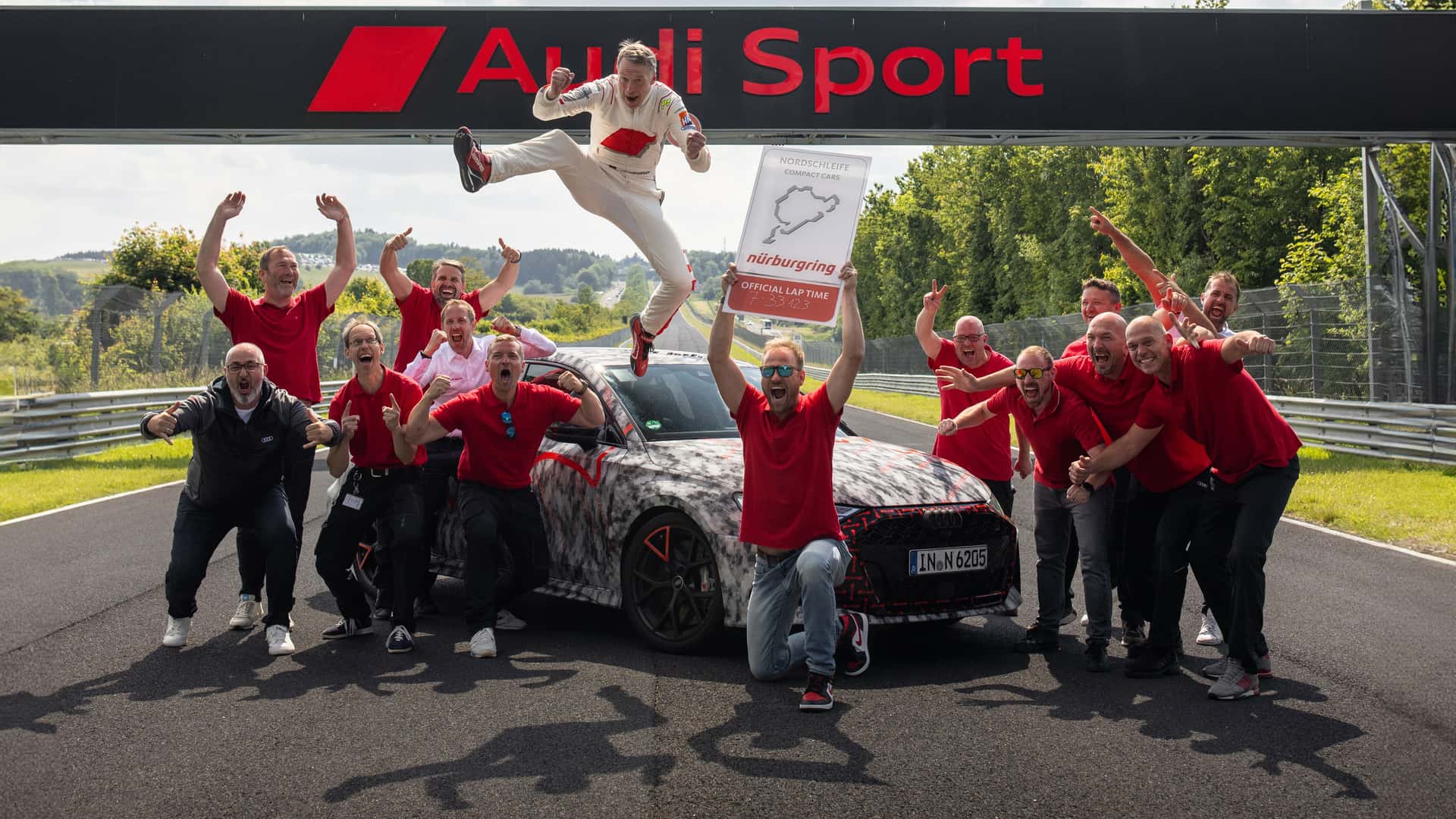 Audi RS3 2025 nurburgring
