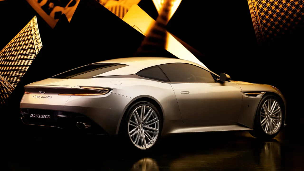 Aston Martin DB12 Goldfinger