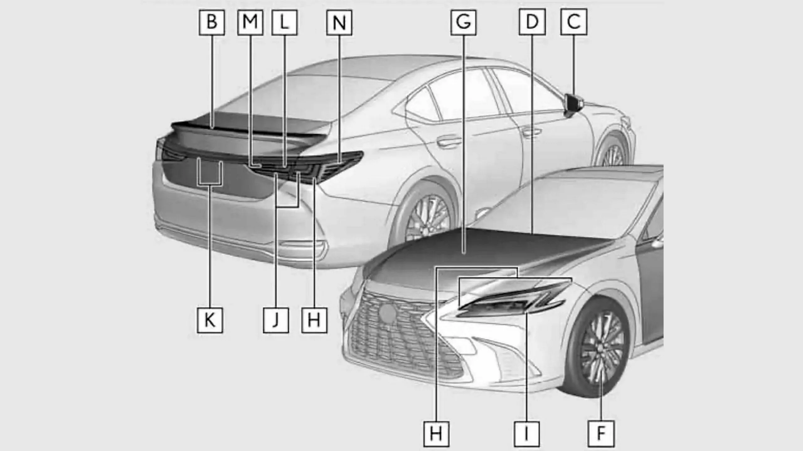 Lexus ES 2025 lifting