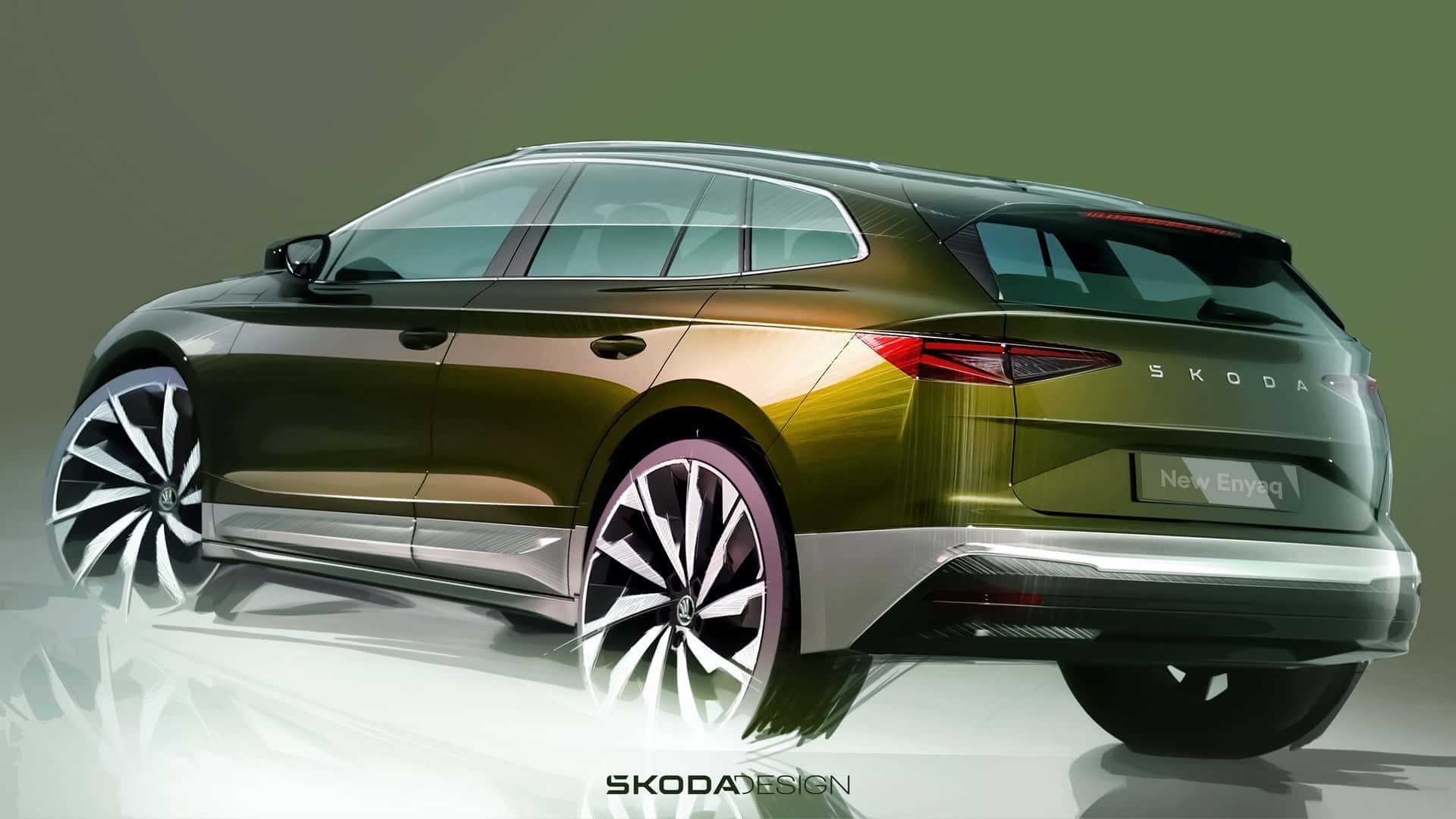 Skoda Enyaq 2025 lifting