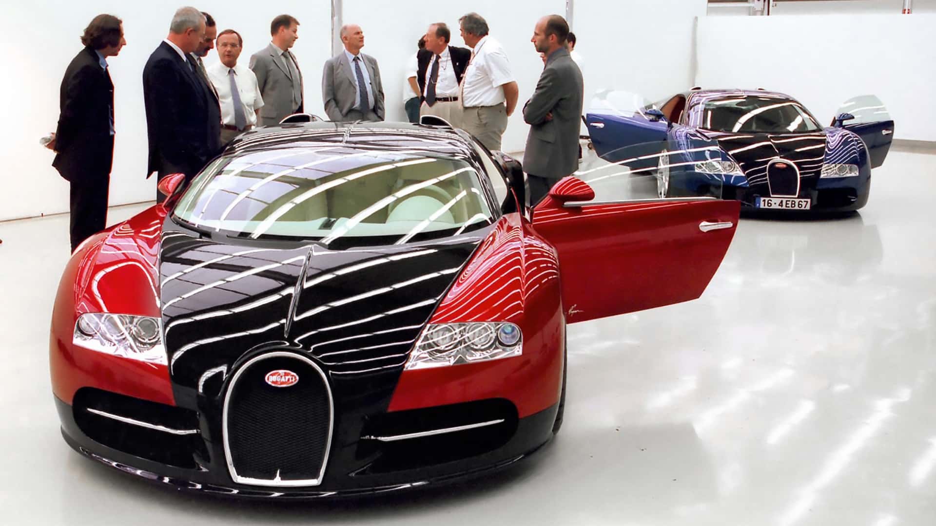 Bugatti Veyron 001 historia