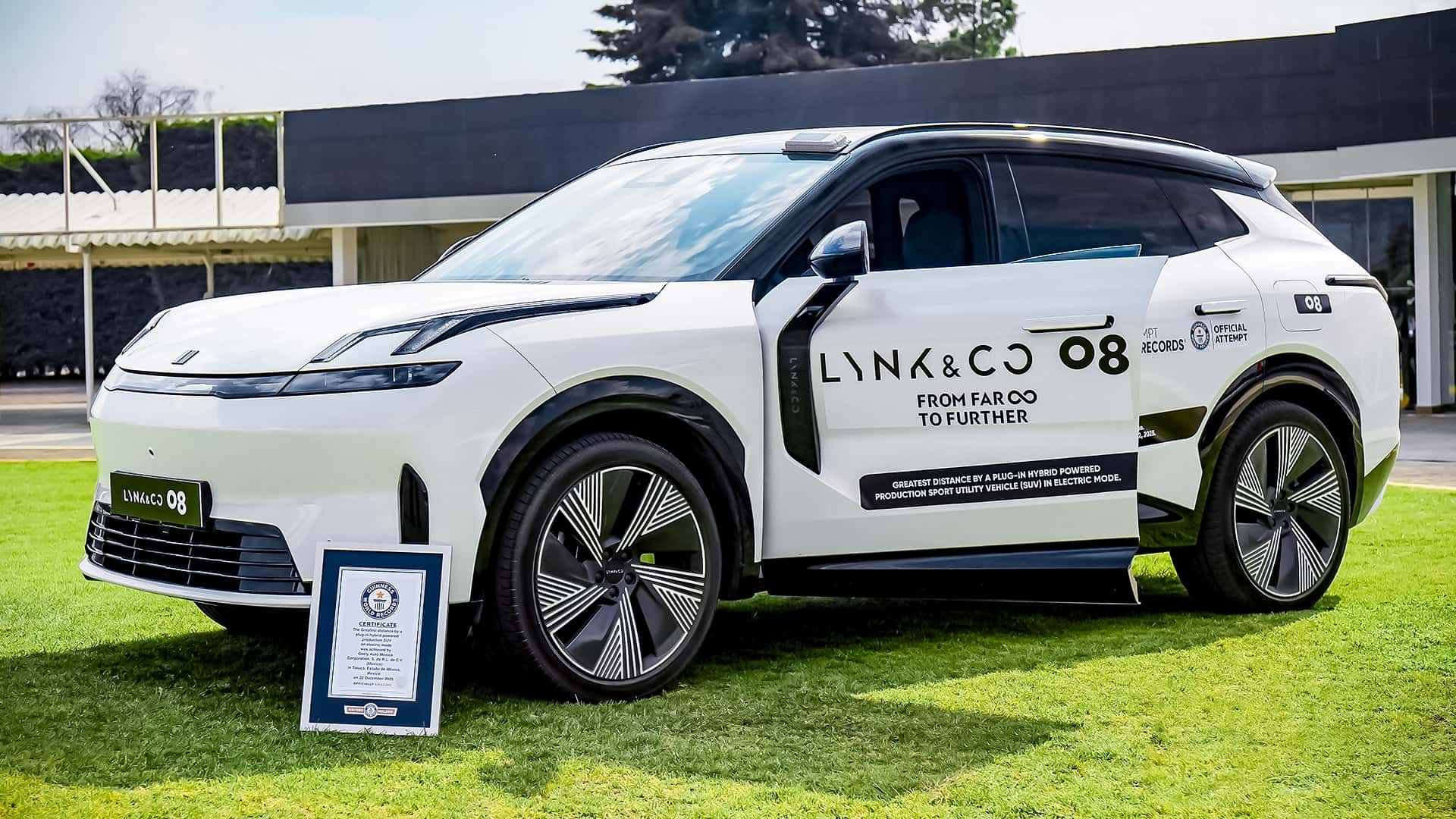 Lynk&Co 08 zasięg