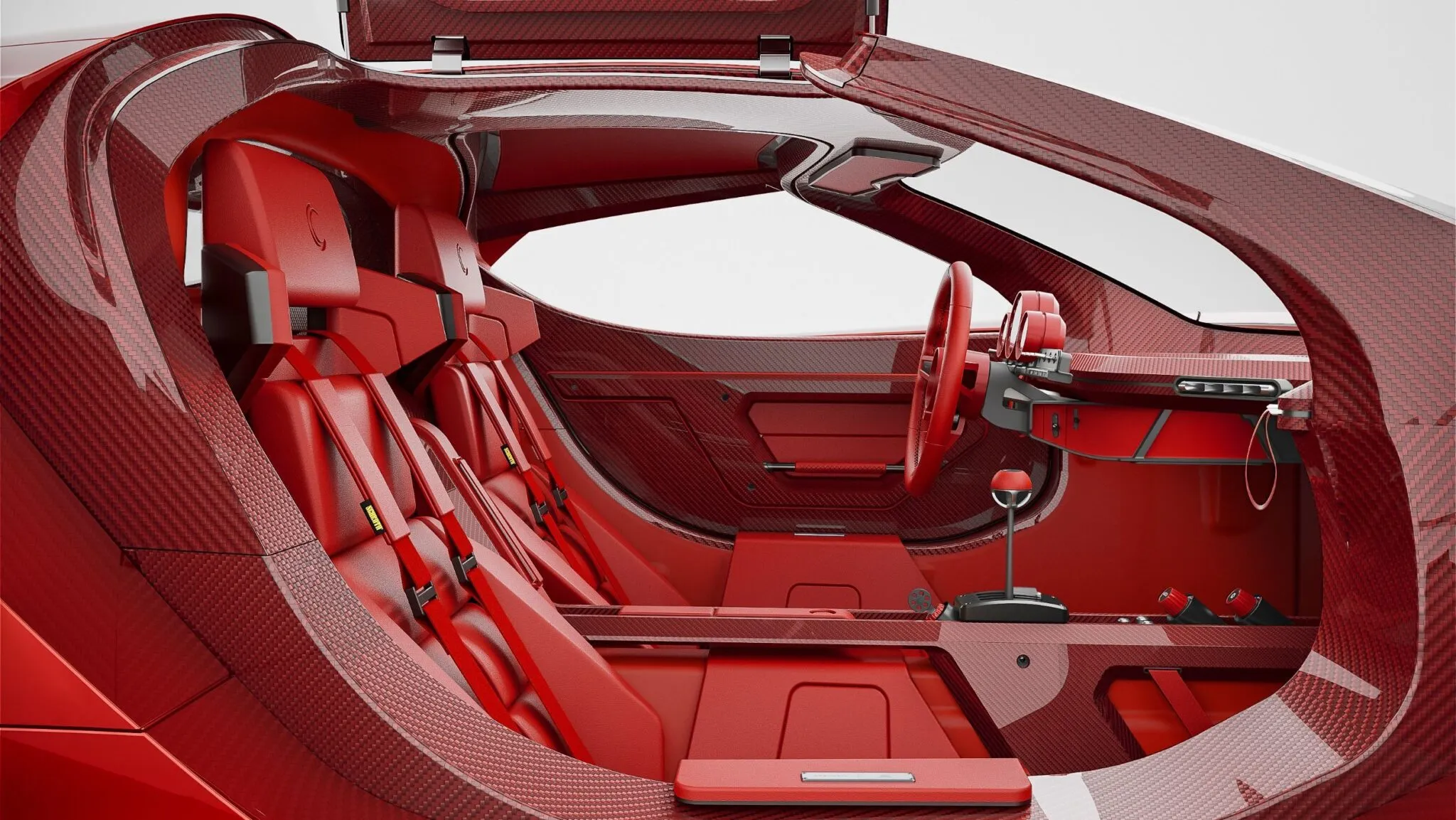 Capricorn 01 Zagato Tutto Rosso