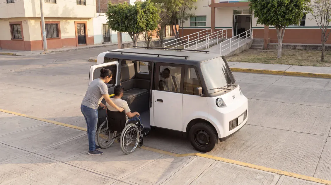 Olinia uno Meksyk Samochód elektryczny