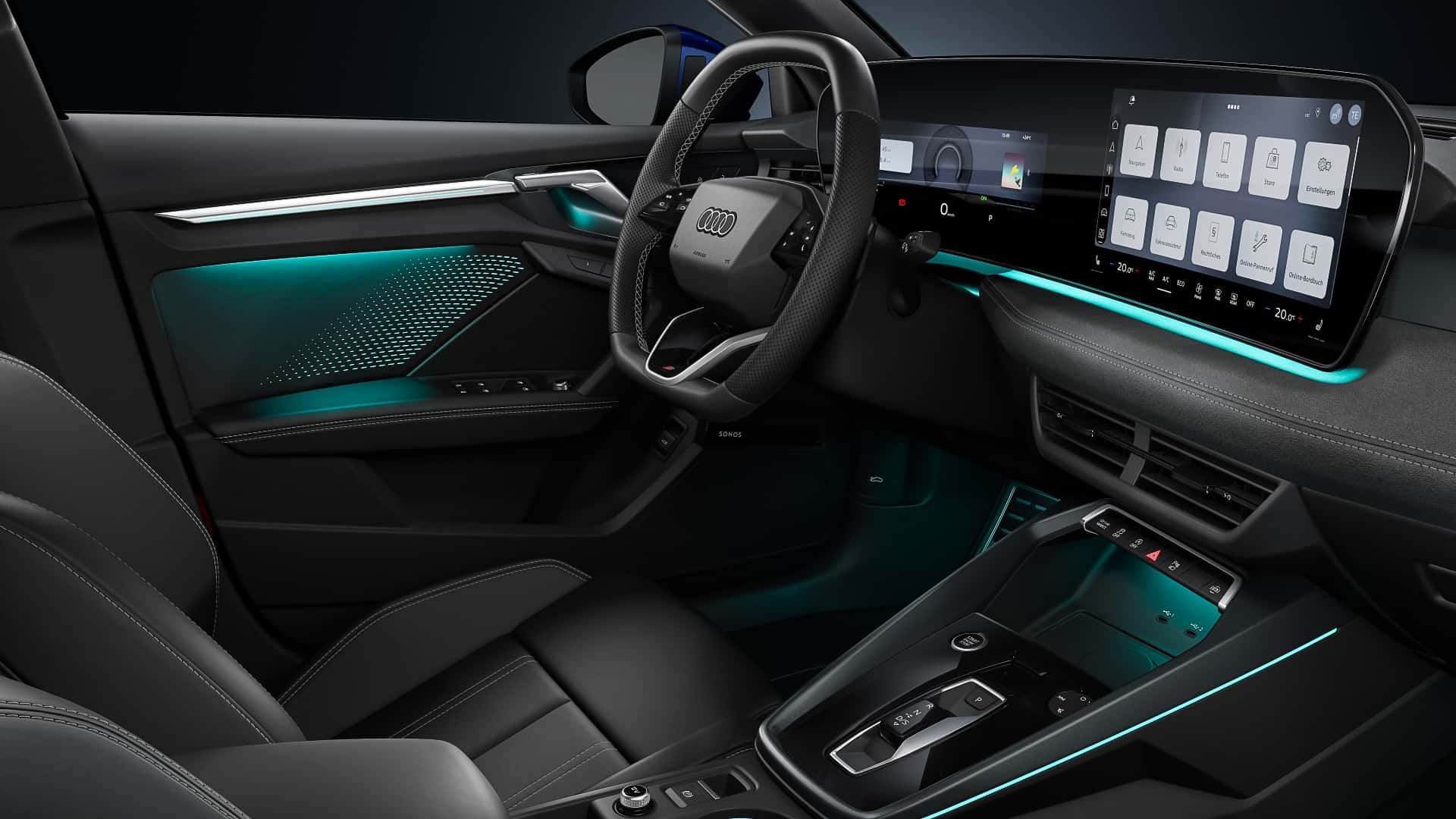 Audi A3 nowe wnętrze 2026