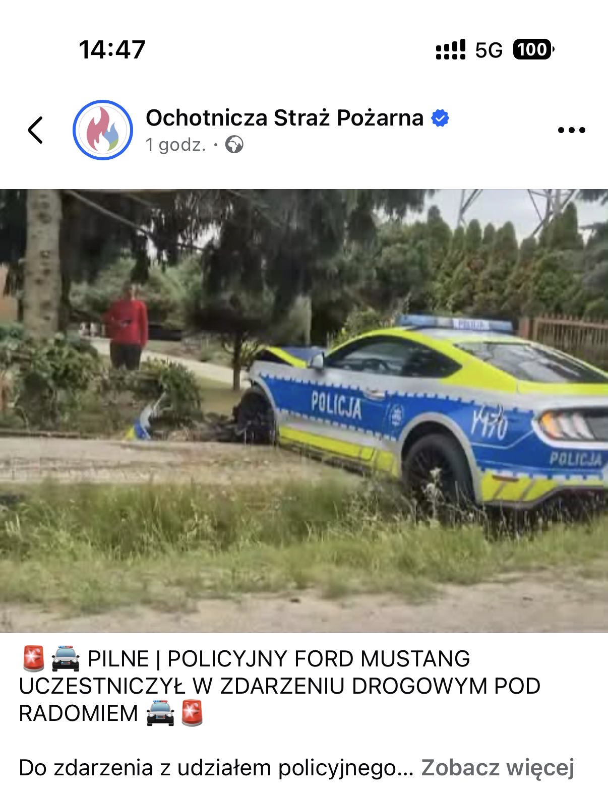Ford Mustang Policja