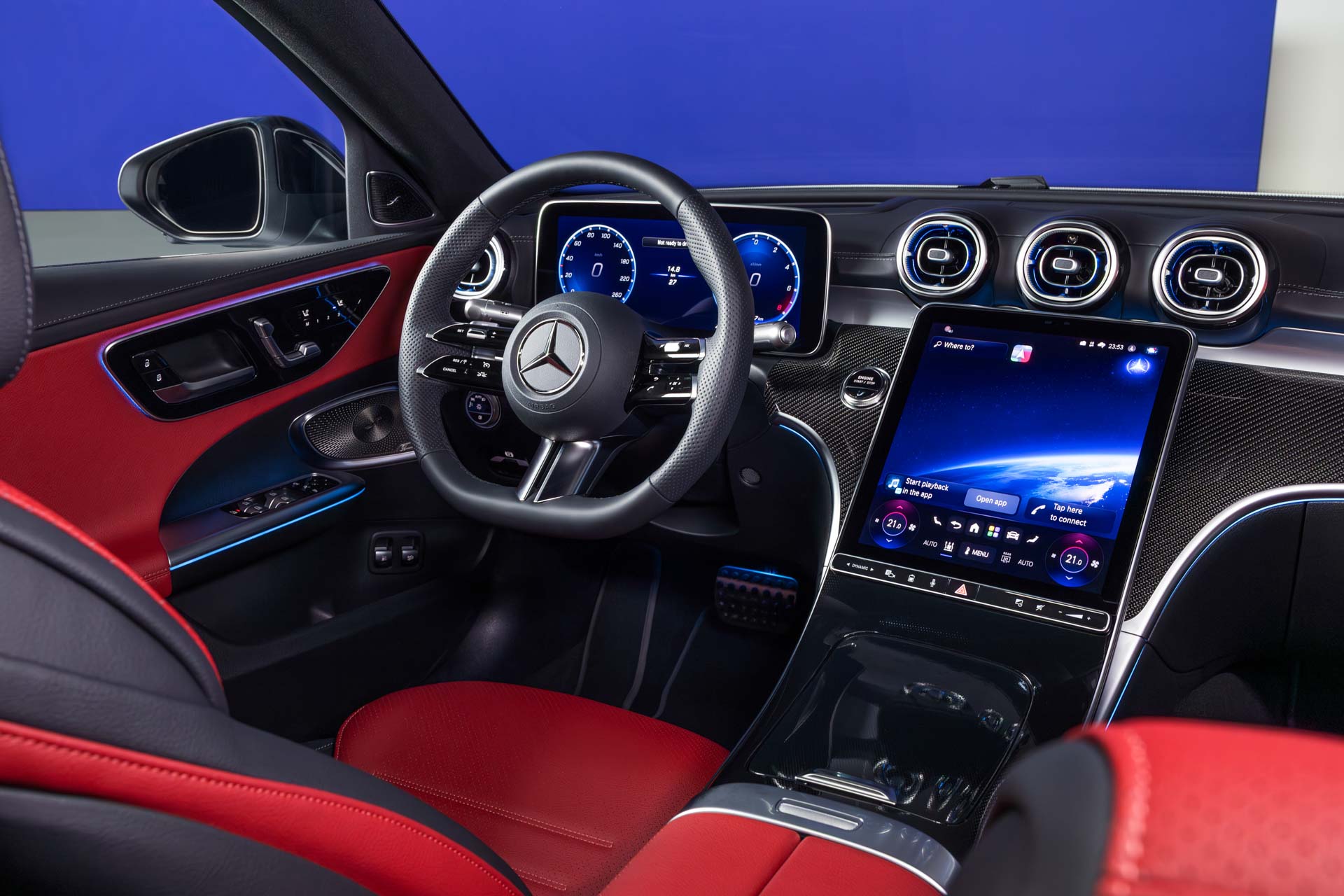 Mercedes Klasy C 2027 wnętrze