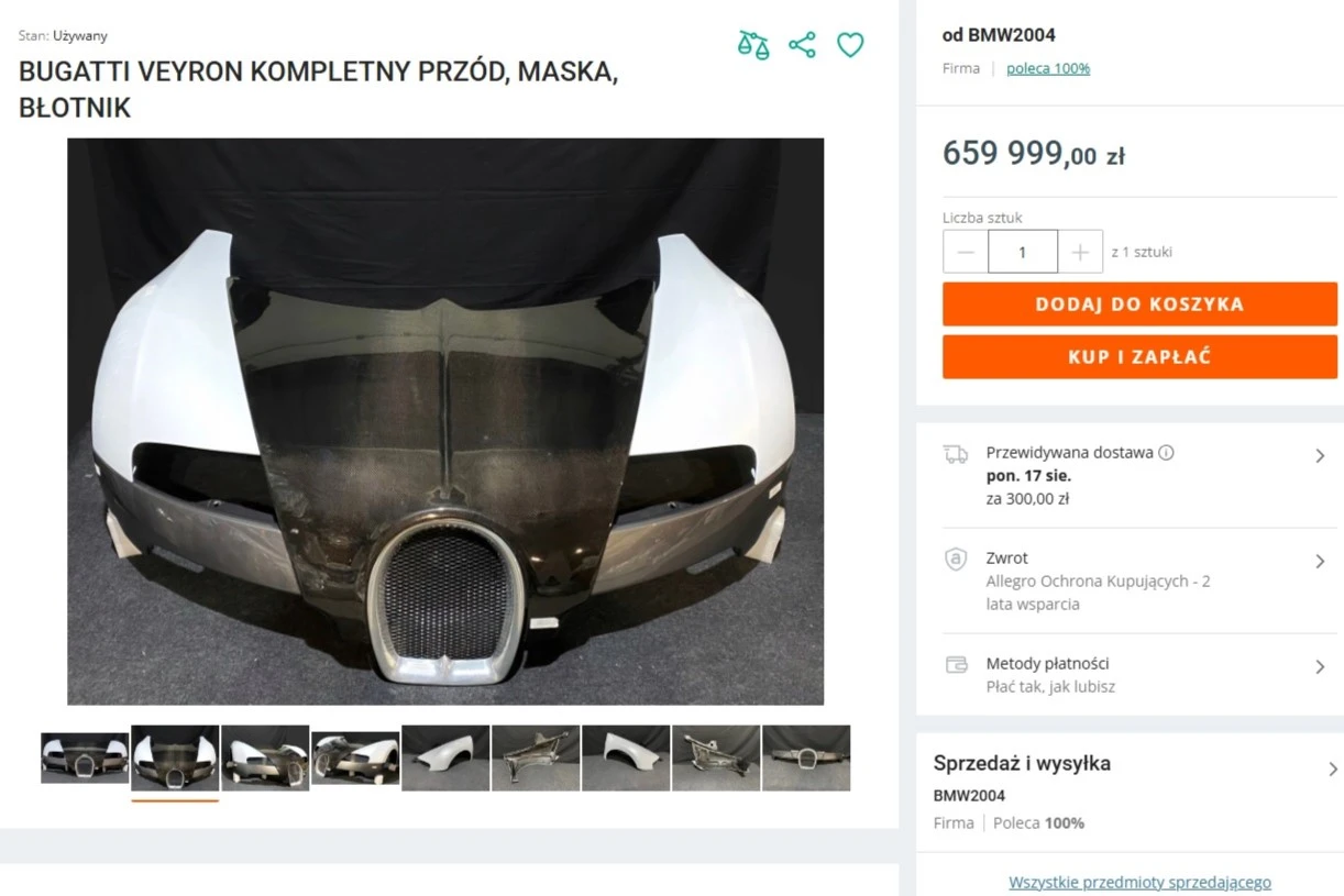 części Bugatti Allegro