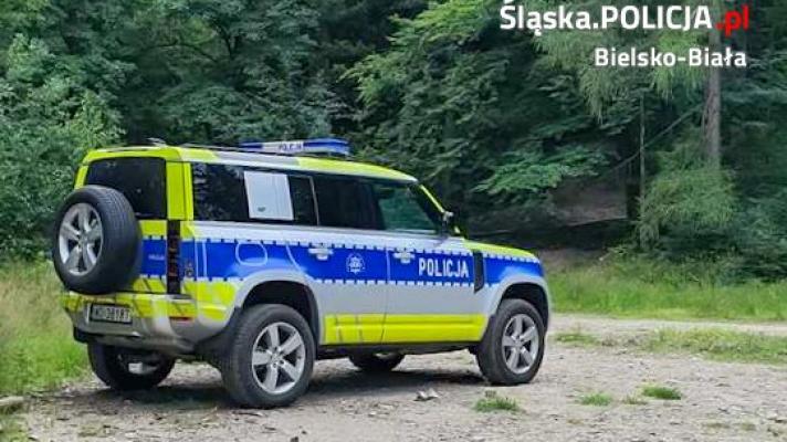 Land Rover Defender policja